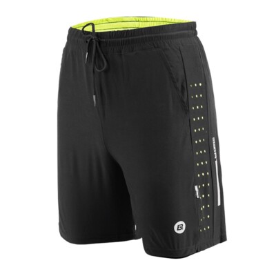 ROCKBROS Herren Shorts Kurze Hose Lose Atmungsaktiv Radshorts Gepolstert Sport