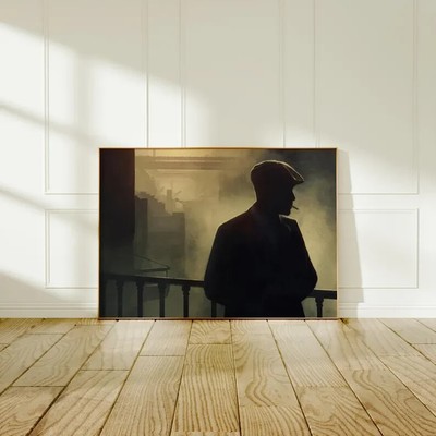 Peaky Blinders TV Show Poster - Thomas Shelby Art Print - Gangster Series 8