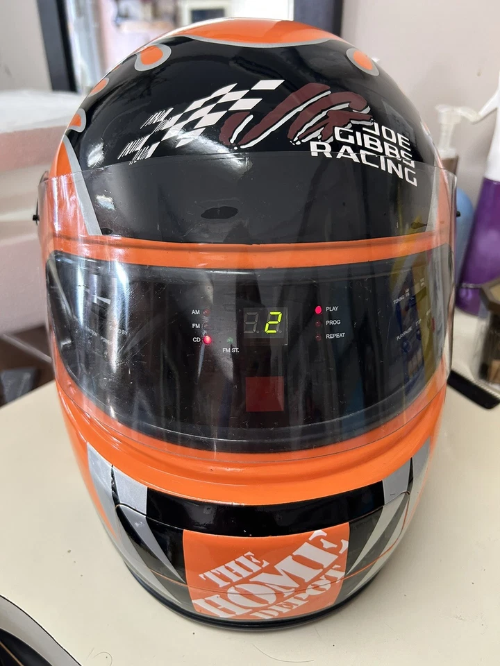 Casco Nascar Radio/Reproductor de CD 20 Tony Stewart Excalibur Electrónica Usado Control Remoto Foto 2 de 4