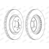 Jurid Bremsscheiben Vorne Ø360Mm BelüFtet FüR Land Rover Range LS L320 Discovery