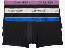 Calvin Klein Microfiber Stretch Classic Low Rise Trunks Mens Multi Szs NB2569923