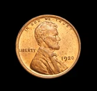 1920 Lincoln Wheat Cent  BU