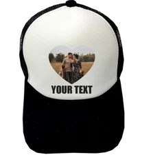 NW Printed Custom Personalized Photo Logo Mesh Trucker Premium Snapback Cap Hat