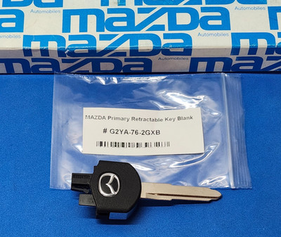 New OEM Mazda 2, 3, 5, 6, CX-7, CX-9, MX-5, RX-8 Flip Key Blank # G2YA-76-2GXB