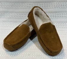 Koolaburra by UGG Tipton Men  s Size 8 Slippers Shoes Chestnut Faux Fur 1105893