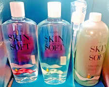 Lot Of 3 Avon Skin So Soft JUMBO Shower Gel  BATH Oil Set