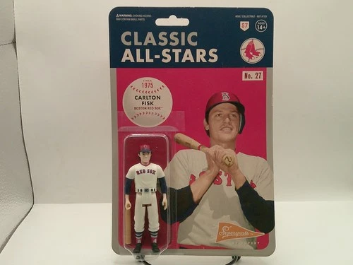Carlton Fisk (Boston Red Sox) Super7 Classic All-Starts 3.75 Inch Figure