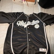 Majestic Chicago White Sox Black MLB Jersey Baseball Size L/G