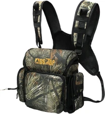 Binocular Harness Chest Pack, Bino Case with Rangefinder Pouch, Bino Harness, Bi