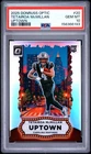 2025 PANINI DONRUSS OPTIC UPTOWN #20 TETAIROA MCMILLAN ROOKIE RC PSA 10