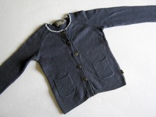 leichte Strickjacke mit 20% Wolle, Gr. 86