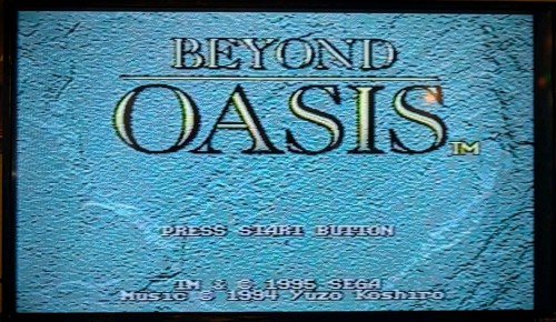 Beyond Oasis (Sega Genesis) Clean - Tested - Authentic - Custom Box - Great - Picture 20 of 21