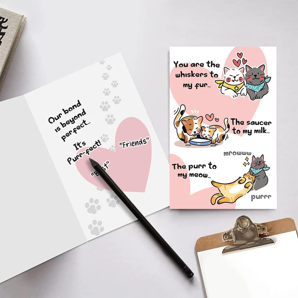 Divertida Tarjeta de Cumpleaños para Mejor Amigo BFF Tarjeta de Amistad Regalo para Él Ella Foto 3 de 4