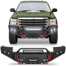 Steel Front Bumper For 2011-2014 GMC Sierra 2...