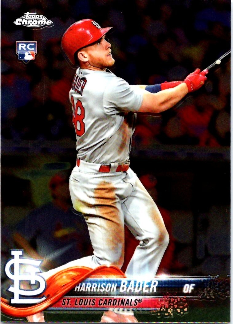 2018 Topps Chrome - Harrison Bader #40 (RC) (H4)