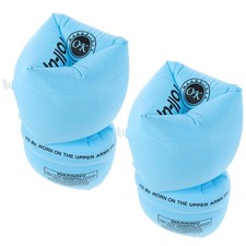  2 Pairs Arm Floaties for Adults Swim Band Kids Swimming Circle Armbands