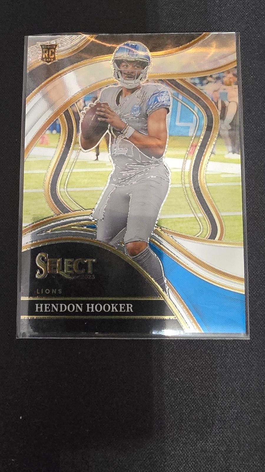 2023 Panini Select #268 Hendon Hooker Silver Prizm Die Cut