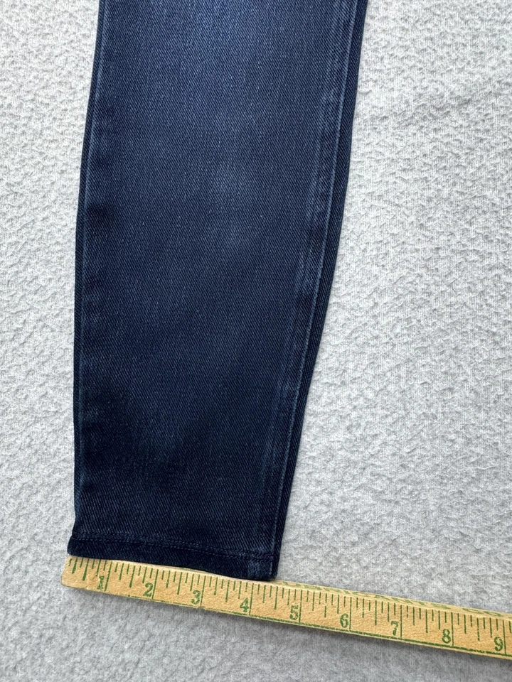 Pantalones de mezclilla ajustados elásticos Spanx Jeggings para mujer lavado medio oscuro Foto 2 de 4