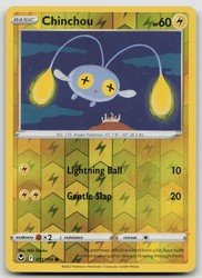 Chinchou 051/195 Silver Tempest Reverse Holo Common