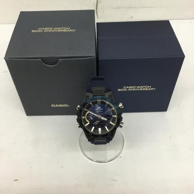 CASIO ECB-2000 EDIFICE Bluetooth Watch 50th Anniversary Men's Black