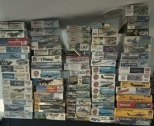 MONOGRAM-AIRFIX-HASEGAWA-REVELL-OTHERS 1/72  1/48- 20 MODELS KITS-LOW SHIPPING