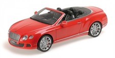 Minichamps 1:18 BENTLEY CONTINENTAL GT SPEED CONVERTIBLE 2013 RED - 107139330