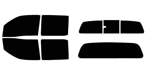 DIY PreCut 3M Ceramic Window Tint Kit for Nissan Frontier 98-26 All Windows