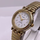 Timex Womens Vintage Stretch Band Quartz Watch New Battery