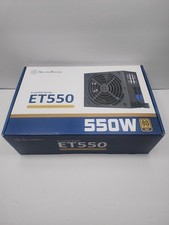 Silverstone Computer Power Supply, 550 Watt. 80 Plus Gold, ATX PSU