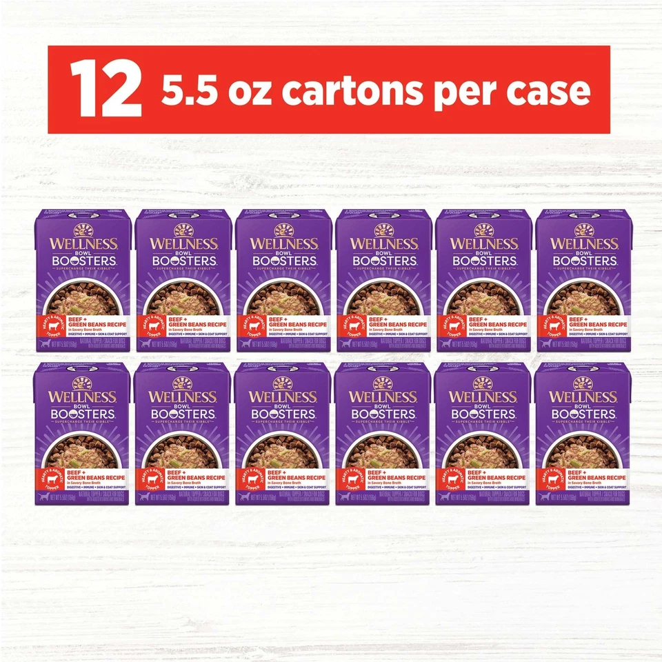 Cuenco Boosters adornos abundantes, adorno de comida húmeda para perros pequeños, medianos y grandes... Foto 4 de 4