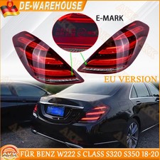 Paar LED-Bremsr&uuml;cklicht f&uuml;r Benz W222 S-Klasse S320 S350 S400 2018-2020