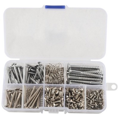 1X (204 Stck. Gitarren-Kit 9 Arten Sortiment Set mit Federn für 8462