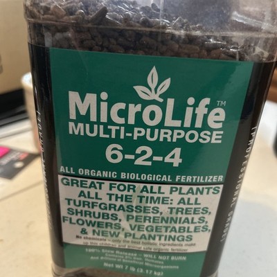 MicroLife Multi-Purpose (6-2-4) Professional Grade Granular Organic Fertilize...