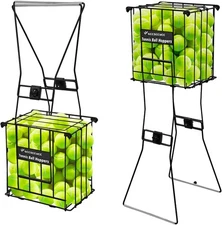 Tennis Ball Hopper Collector Tennis Ball Retriever Basket Pick up Hopper Carrier