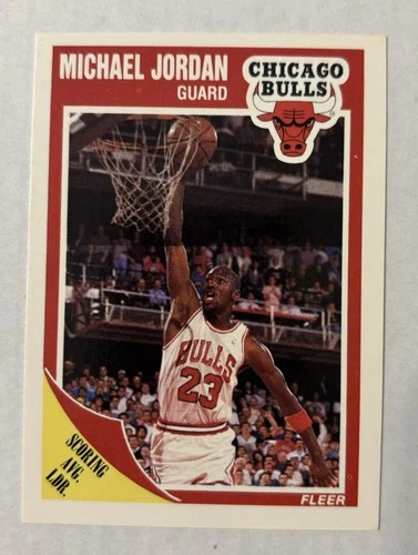 1989-90 Fleer - Michael Jordan #21