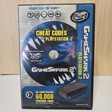 GameShark 2 for PlayStation 2 (PS2) - v1.1 Disc w Case Read Description 