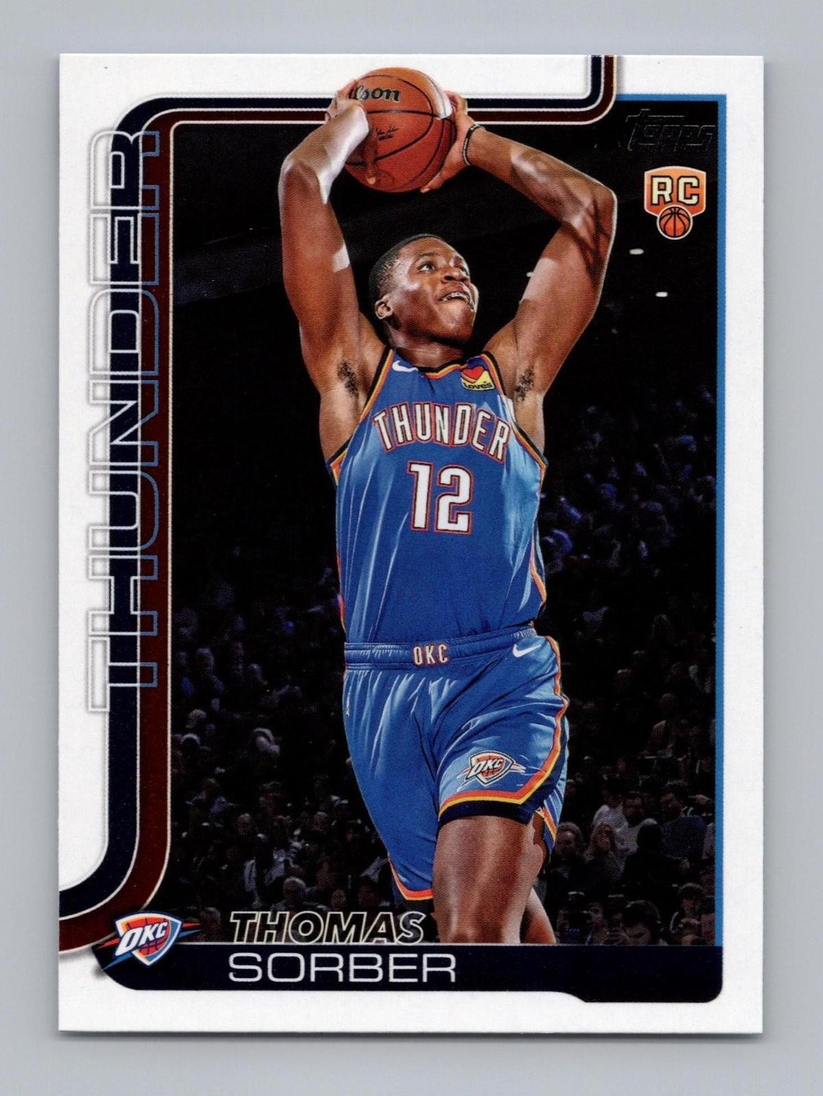 2025-26 Topps #215 Thomas Sorber