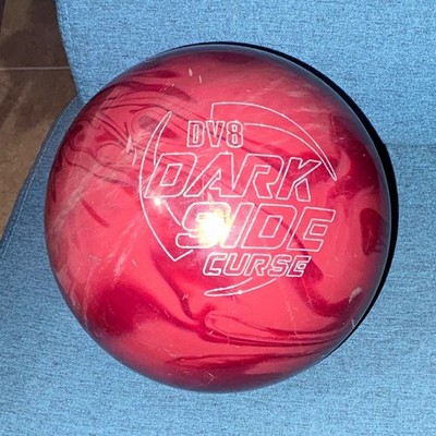 DV8 Dark Side Curse 15lb Drilled Reactive Resin Polished Asym USBC LTR1023L