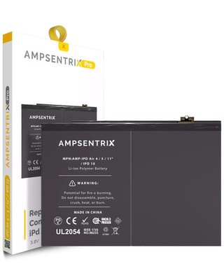 Battery For iPad Air 4 (2020) iPad Air 5/iPad Air 11''/iPad 10 AmpSentrix Pro
