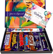 Chocolate Gift Box - Letterbox Hamper - For Kids - Him and Her (Happy Birthday)