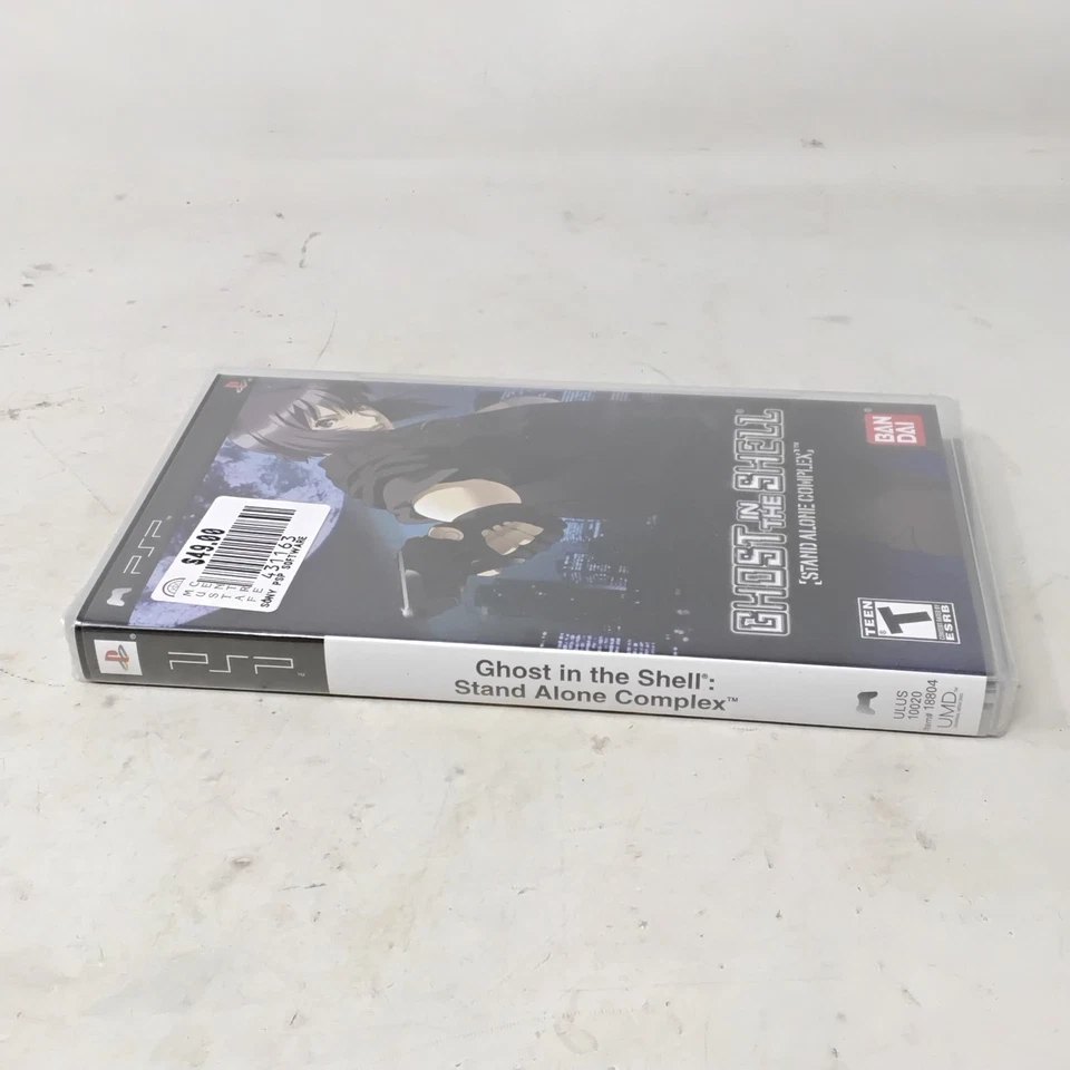 Ghost in the Shell: Stand Alone Complex - Sony PSP (2005) - R1 - Factory Sealed - Image 3 of 4