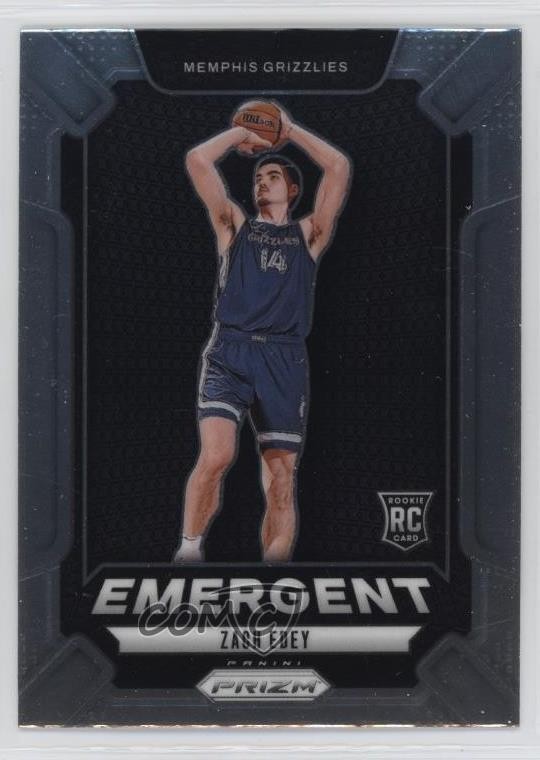 2024-25 Panini Prizm Emergent Zach Edey #16 Rookie RC
