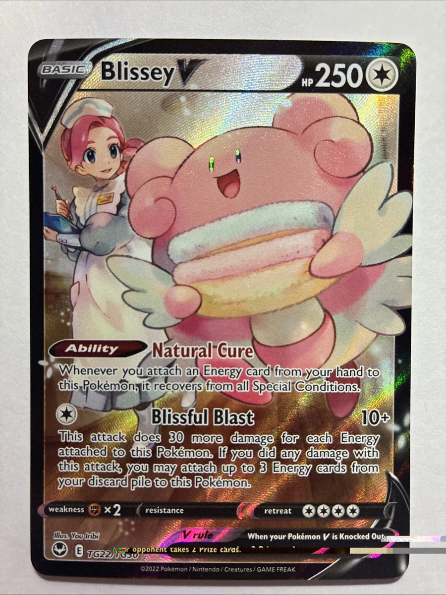 Blissey V TG22/TG30 Swsh12: Sword & Shield - Silver Tempest