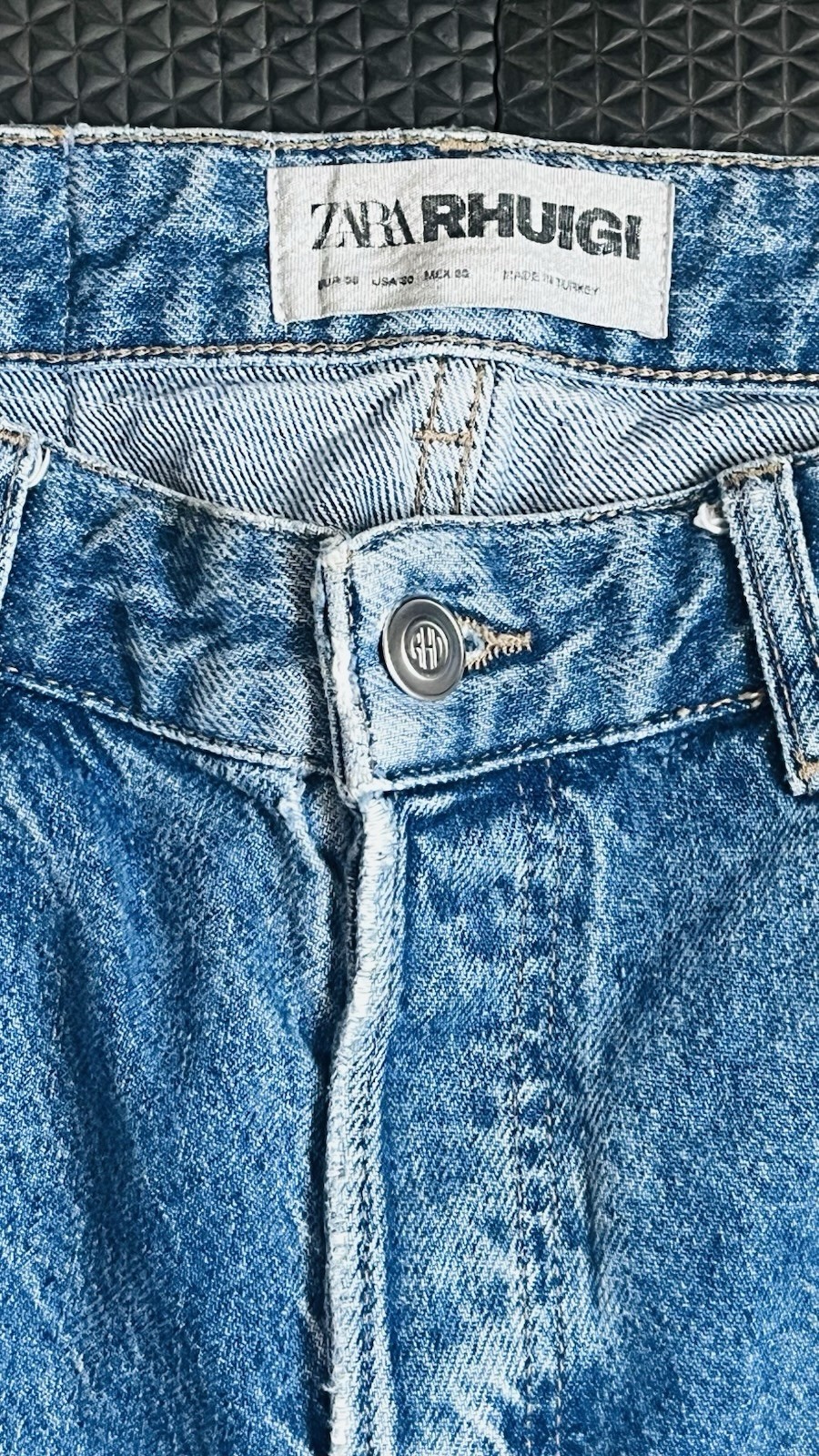 Zara x Rhuigi Men's Baggy Jeans size 30 x 32 image 3