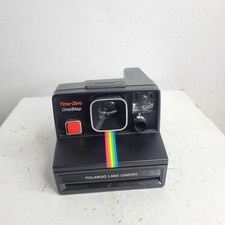 Vintage Polaroid Time Zero One Step Instant Land Camera with Strap