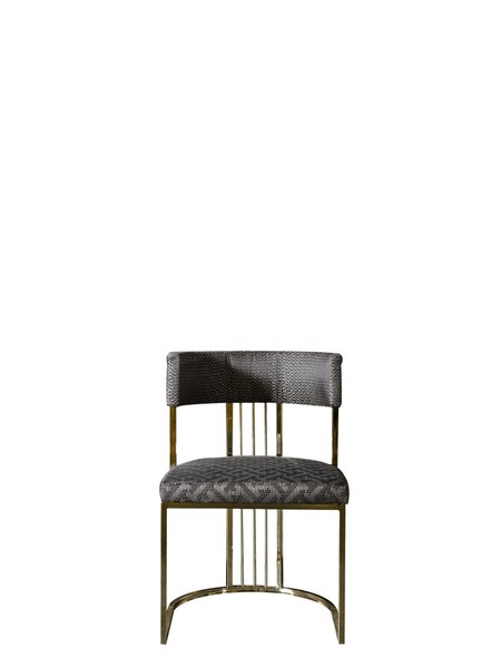 Stuhl Grau Esszimmer Modern StüHle Esszimmer Design Elegantes MöBel Metall Neu-image