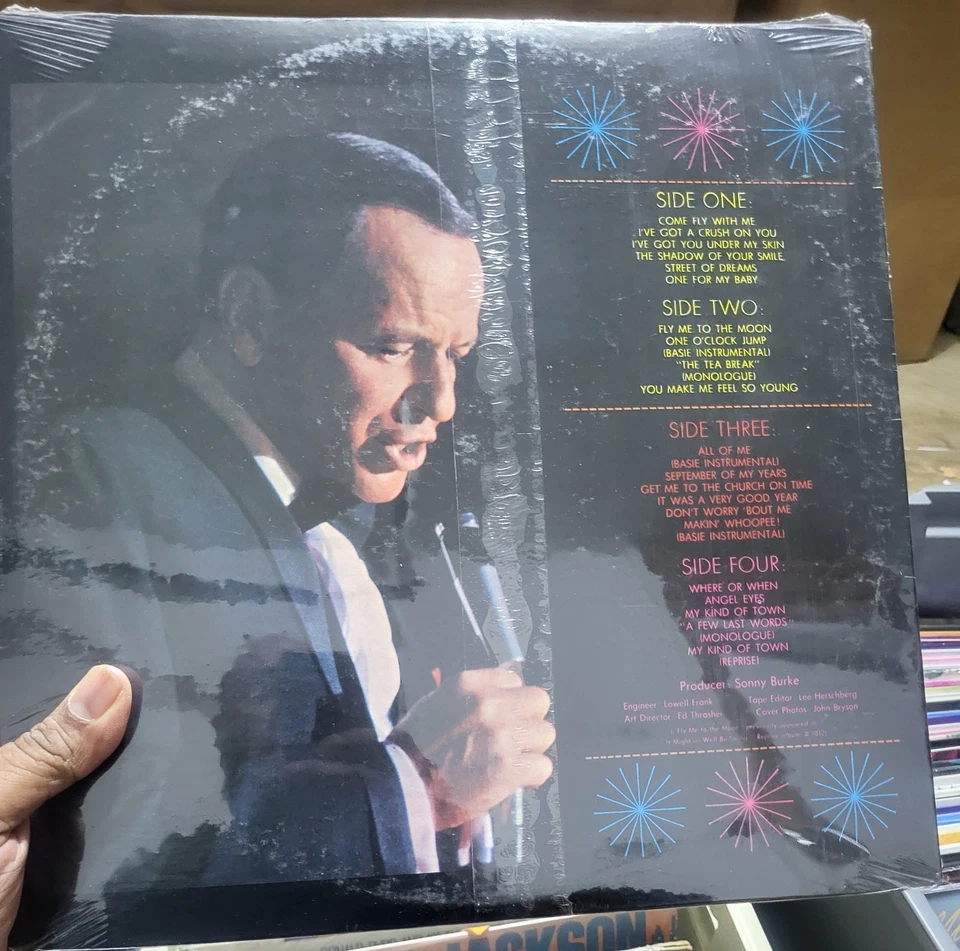 New & Sealed Frank Sinatra At The Sands 1966 Reprise Records 2FS 1019 2LP Vinyl - Image 2 of 3
