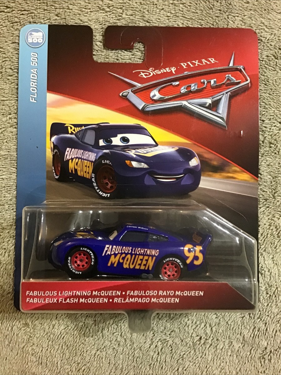 2018 Disney Pixar Cars FABULOUS LIGHTNING MCQUEEN Florida 500