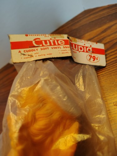 Bambola Cutie Cupido Vintage Nuova Vecchio Stock - Foto 15 di 17