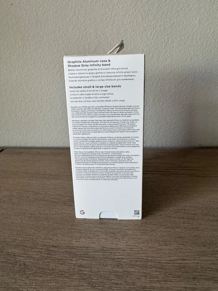 Fitbit Sense 2 Health and Fitness Smartwatch  - Grey/Graphite  - Image 4 of 4